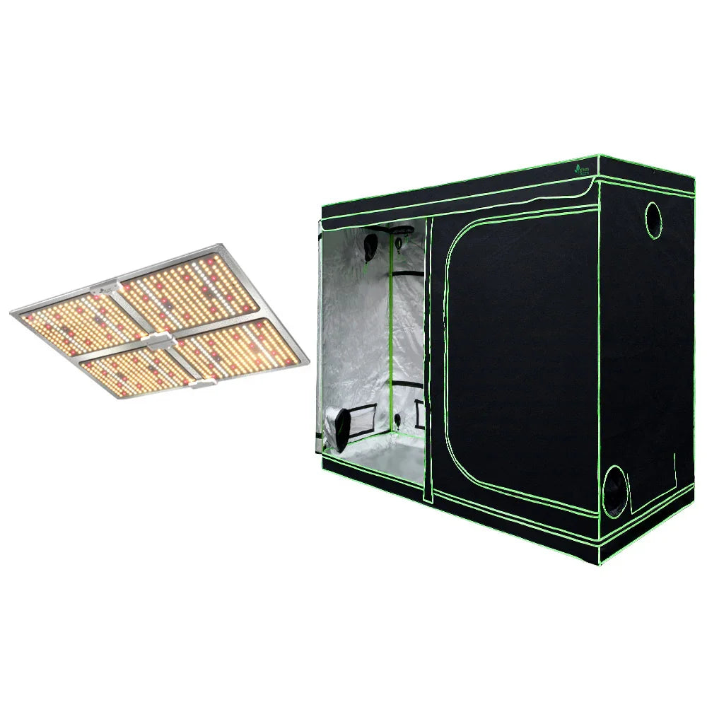 Green Fingers Grow Tent Light Kit 240x120x200CM 4500W LED Full Spectrum - Flea Market